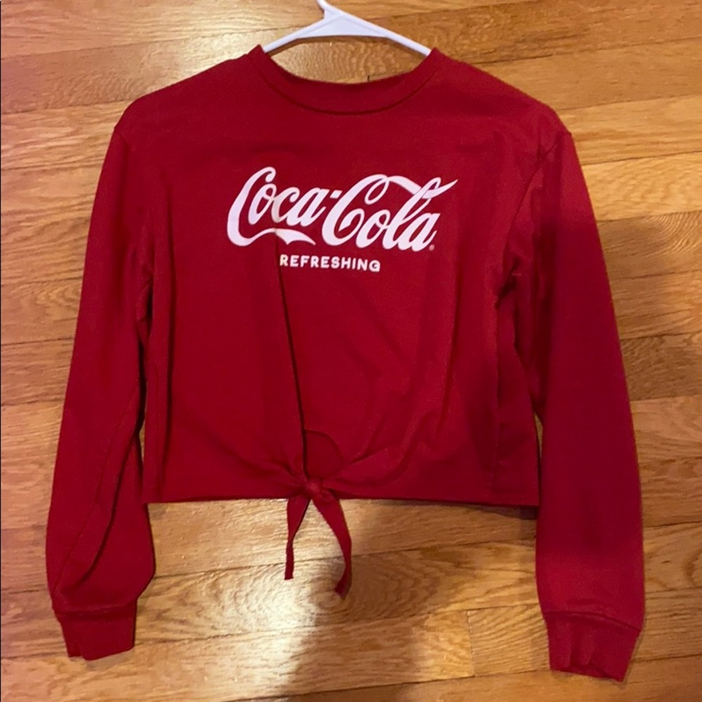 Coke crop top